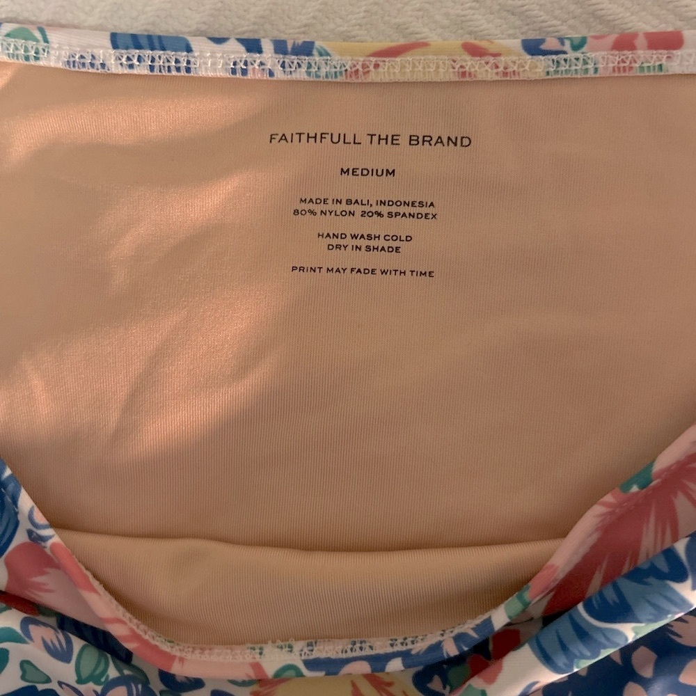 Faithfull The Brand / Revolve Chaumont Bikini Bottoms in Jemima Floral Size M - Picture 7 of 7